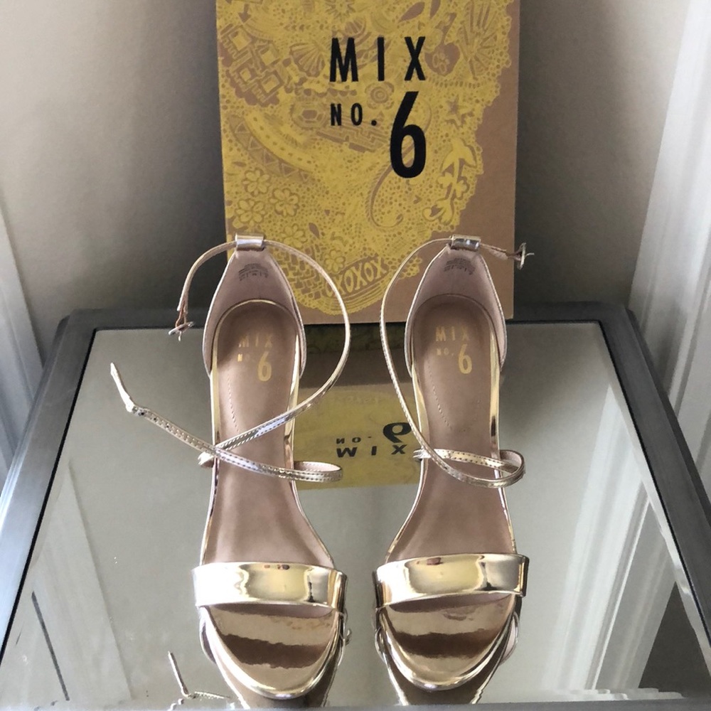 Gold heels